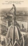 CPA Lyon Ancienne eglise de N D de Fourviere Statue de l'immaculee Conception