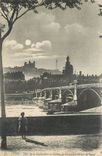 CPA Lyon Pont de la Guilloliere et Colline de Fourviere (Claire de lune)
