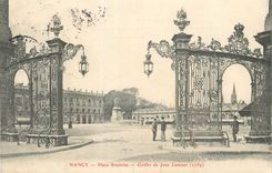 CPA Nancy Place Stanislas Grilles de Jean Lamour (1759)