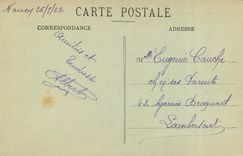 CPA Nancy Hotel de la Prefecture