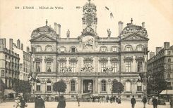 CPA Lyon Hotel de Ville