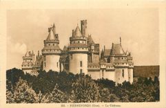 CPA Pierrefonds Oise Le Chateau 