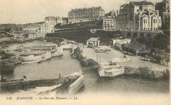 CPA Biarritz Le Port des Pecheurs 