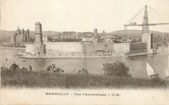CPA Marseille Vue panoramique 