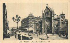 CPA Lyon Place des Cordeliers 