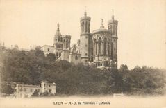 CPA Lyon ND de Fourviere L Abside 