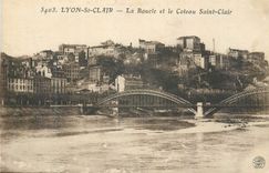CPA Lyon St Clair La Boucle et le Coteau Saint Clair 