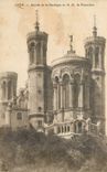 CPA Lyon Abside de la basilique de ND de Fourviere 