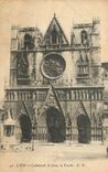CPA Lyon Cathedrale St Jean La Facade 
