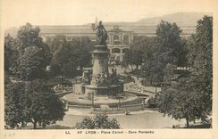 CPA Lyon Place Carnot Gare Perrache 