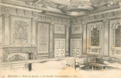 CPA Rennes Palais de Justice La Chambre Correctionnelle 