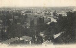 CPA Angouleme Panorama pris du Rempart Beaulieu 