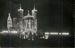 CPM Lyon Basilique Notre Dame de Fourviere 