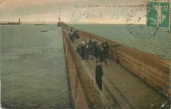 CPA Le Havre Nouvelle Jetee 