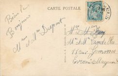 CPA Granville Vue sur la Muraille du Nord 