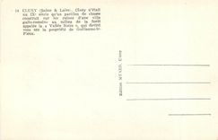 CPM Cluny Saone et Loire 