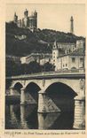 CPA Lyon Le Pont Tilsitt et le Coteau de Fourviere 