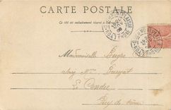CPA Lyon Place Bellecour (carte 1900)