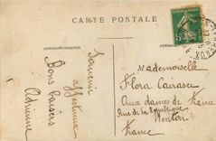 CPA Lyon Place des Cordeliers Eglise St Bonaventure Tramway Chocolat Manier