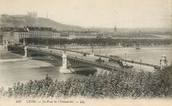 CPA Lyon Le Pont de l Universite 