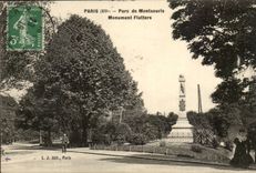 Paris (14) - Park of Montsouris- Monument Flatters-CPA