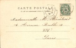 Paris (14) - Park of Montsouris it Lac and the large Alley-CPA