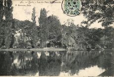 Paris (14) - Park of Montsouris-Lake--CPA