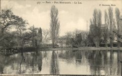 Paris (14) - Park of Montsouris-Lake--CPA