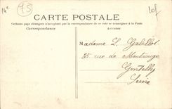 Paris (14) - the Montsouris- Park edges of the Lake-CPA