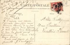 Paris (14) - the Montsouris- Park a Alley-Woman-Child-CPA