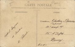 Paris (14) - Park of Montsouris- Kiosque of Music and Statue --CPA