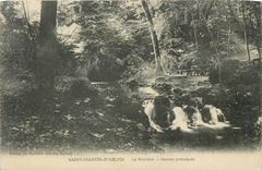 CPA Saint Martin d'Ablois Le Sourdon Source principale 