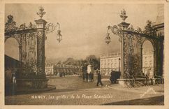 CPA Nancy Les grilles de la Place Stanislas 