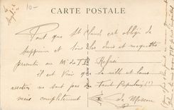 CPA Saint Claude Jura Entree du pont suspendu 