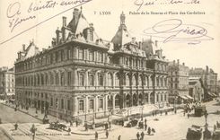 CPA Lyon Palais de la Bourse et Place des Cordeliers 