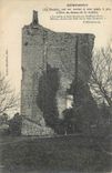 CPA Domfront Le Donjon sur un rocher 