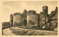 CPA Domme En Sarladais Porte des Tours 