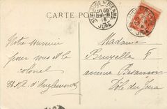 CPA Cascade de la Queue de Cheval pres Saint Claude Jura 