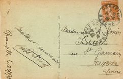 CPA Granville Dans les Rochers 