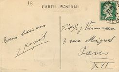CPA Sainte Adresse La Falaise et l Hotellerie