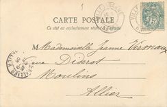 CPA Lyon Parc de la Tete d Or Le Pont de bois (carte 1900)