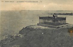 CPA Saint Malo Le Tombeau de Chateaubriand 
