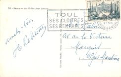 CPM Nancy les grilles jean lamour