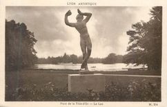 CPA Lyon artistique parc de la tete d'or le lac