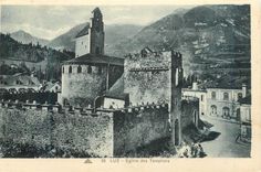 CPA Luz eglise des templiers