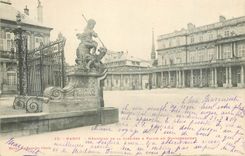 CPA Nancy Hemicycle de la Carriere & Palais du Gouvernement (carte 1900)
