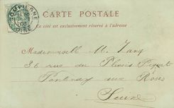 CPA Chateau de Pierrefonds La Salle des Preuses (carte 1900)