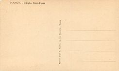 CPA Nancy L'Eglise Saint-Epvre