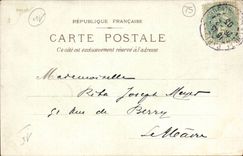 Paris 14 - The Lion of Belfort - Boulevard Raspail and Rue Denfert Rochereau - CPA