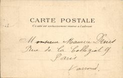 Paris 14 - The Lion of Belfort - Boulevard Raspail and Rue Denfert Rochereau - CPA